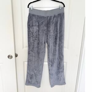 The North Face Osito Fuzzy Fleece Pants Gray Medium